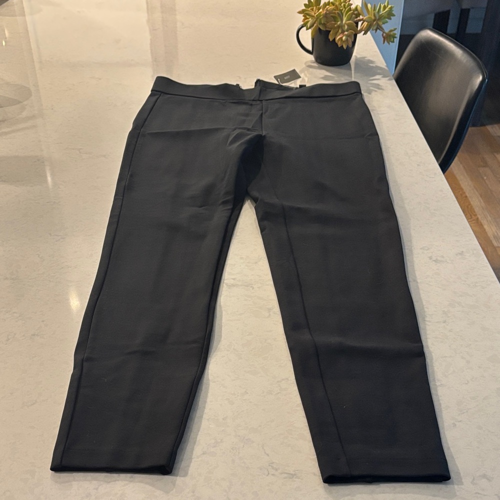 J. Crew Classic Black Dress Pants size large tall